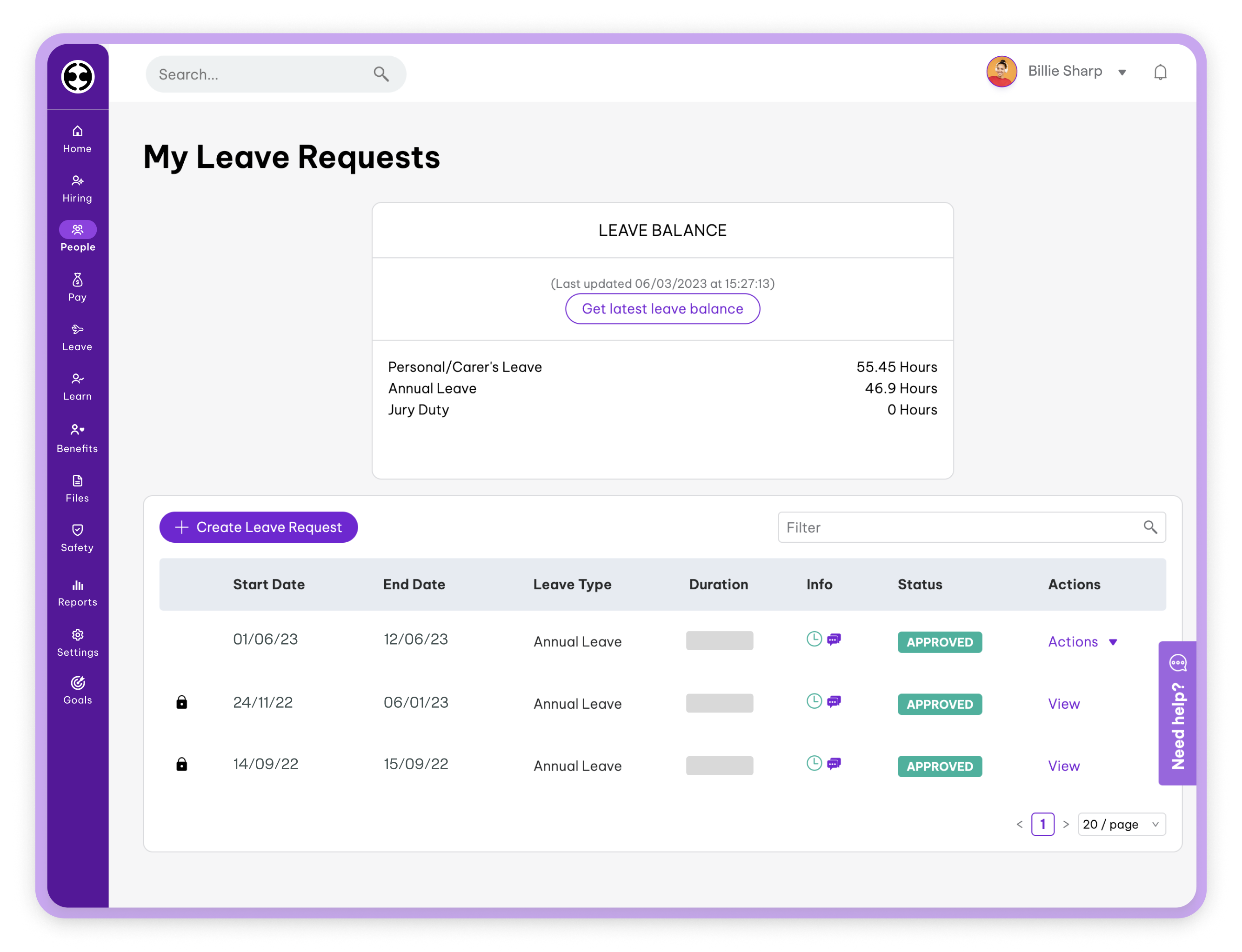 Employment Hero screenshot & Video