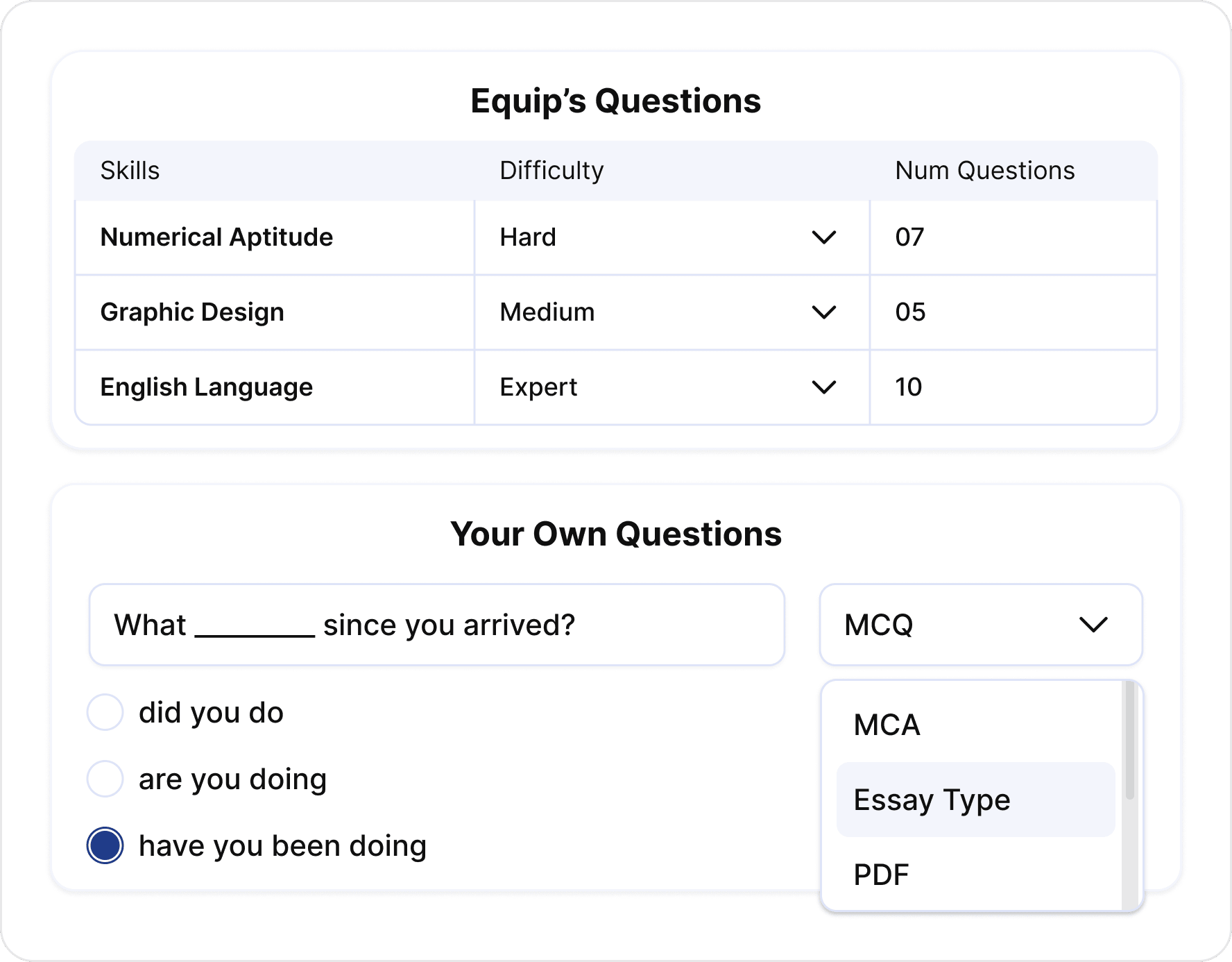 Equip screenshot & Video