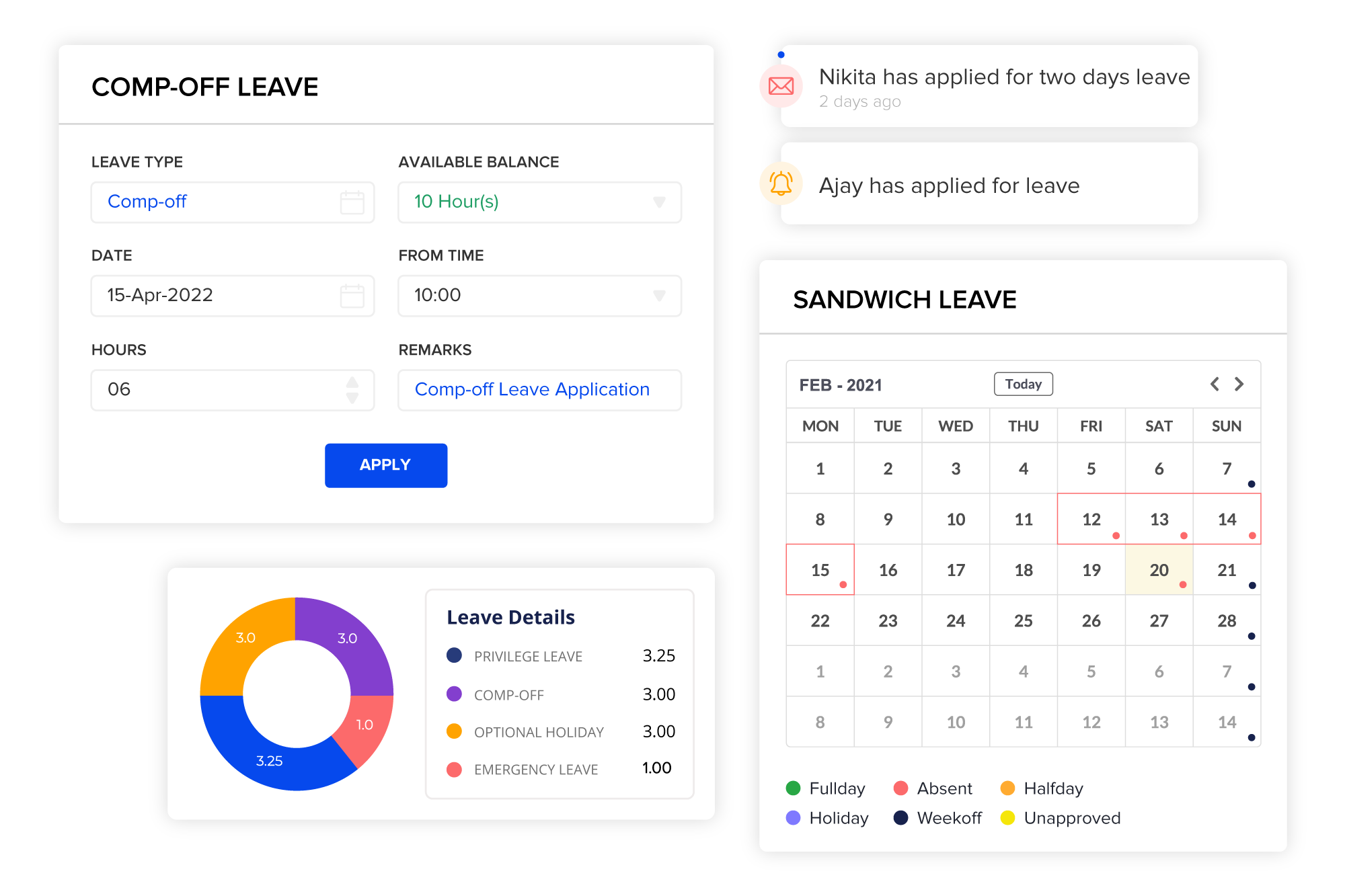 factoHR screenshot & Video