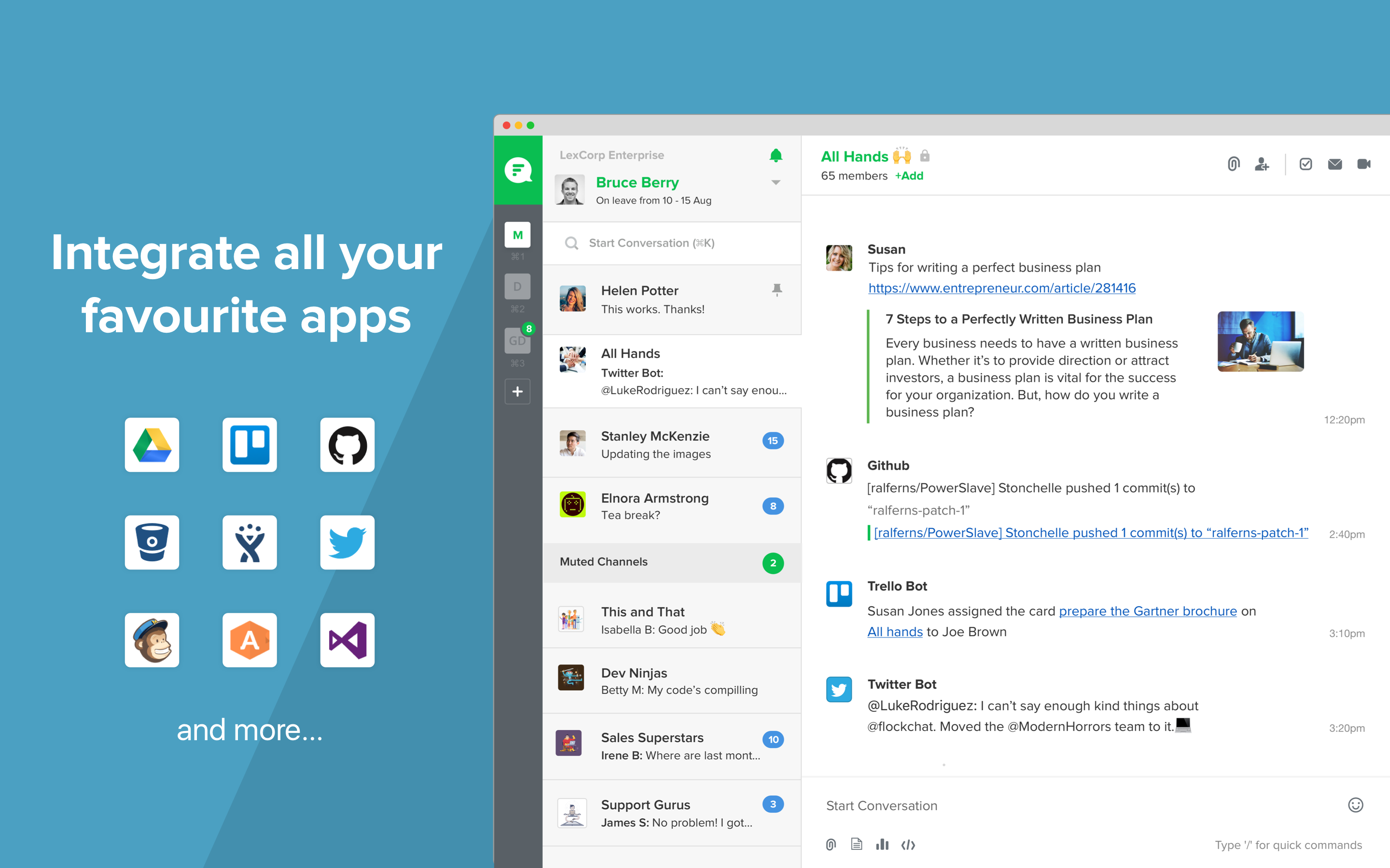 Flock screenshot & Video