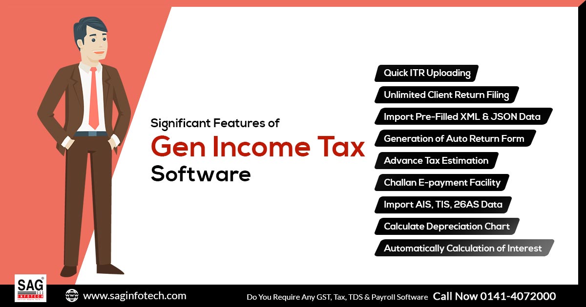 Gen Income Tax Software screenshot & Video