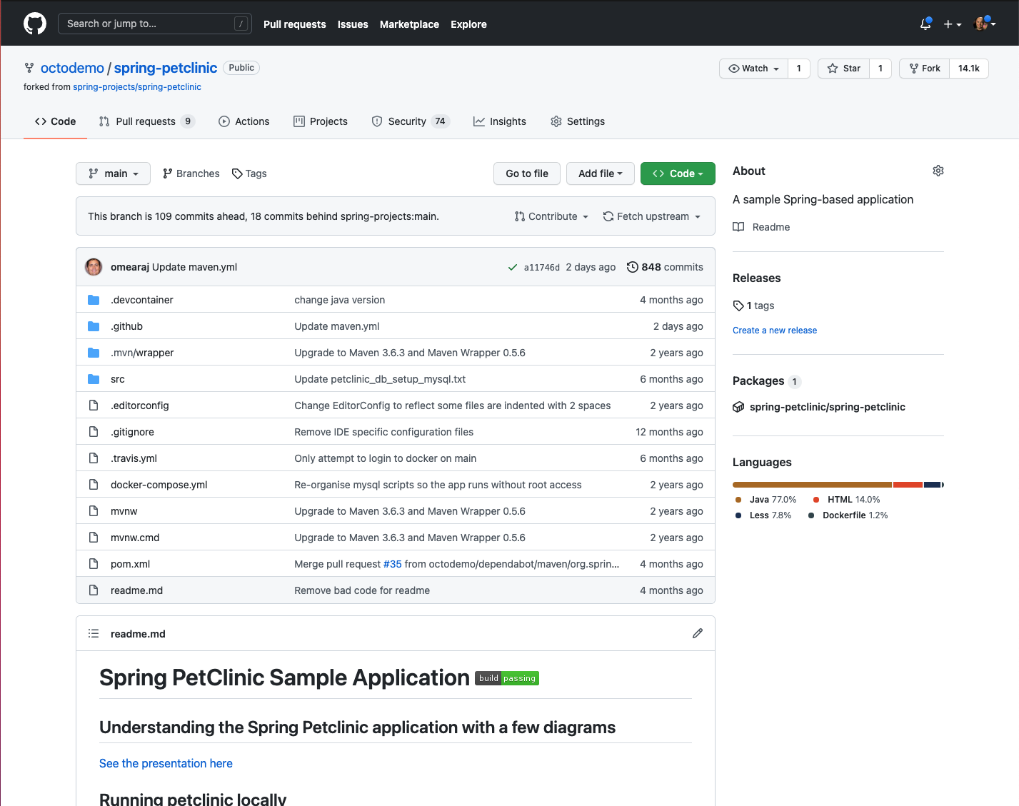 GitHub screenshot & Video