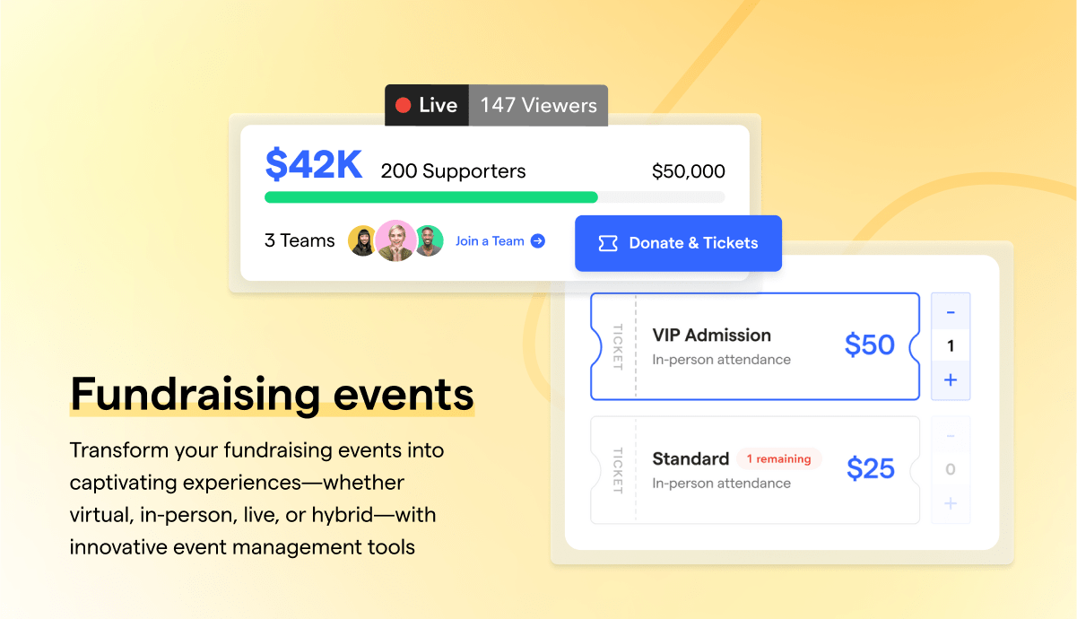 Givebutter screenshot & Video