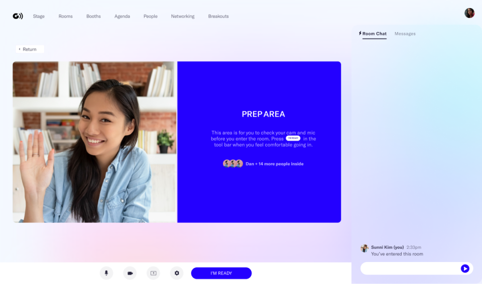 Goldcast screenshot & Video