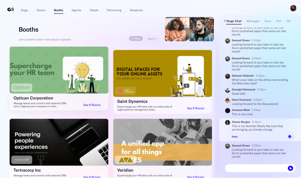 Goldcast screenshot & Video