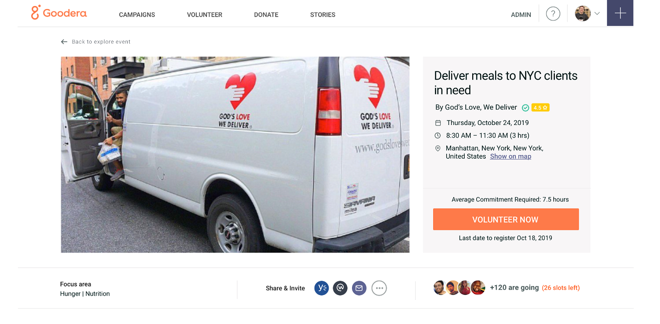 Goodera Volunteer screenshot & Video