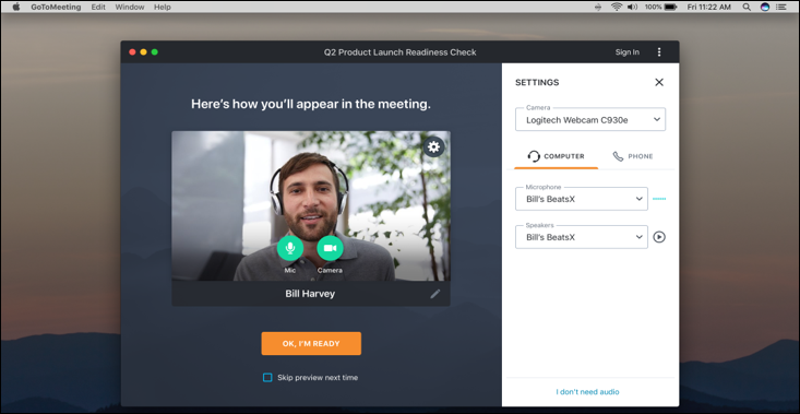 GoTo Meeting screenshot & Video
