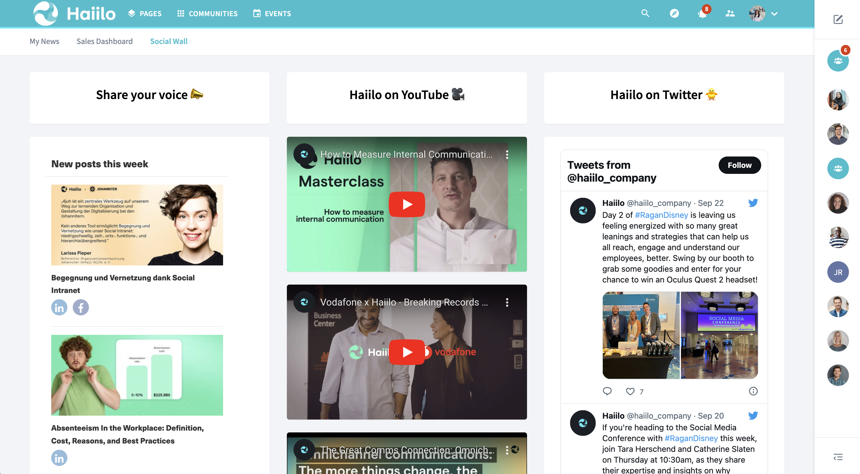 Haiilo screenshot & Video