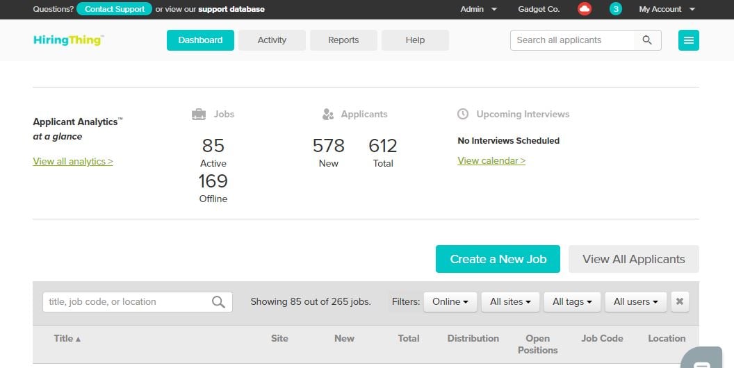 HiringThing screenshot & Video