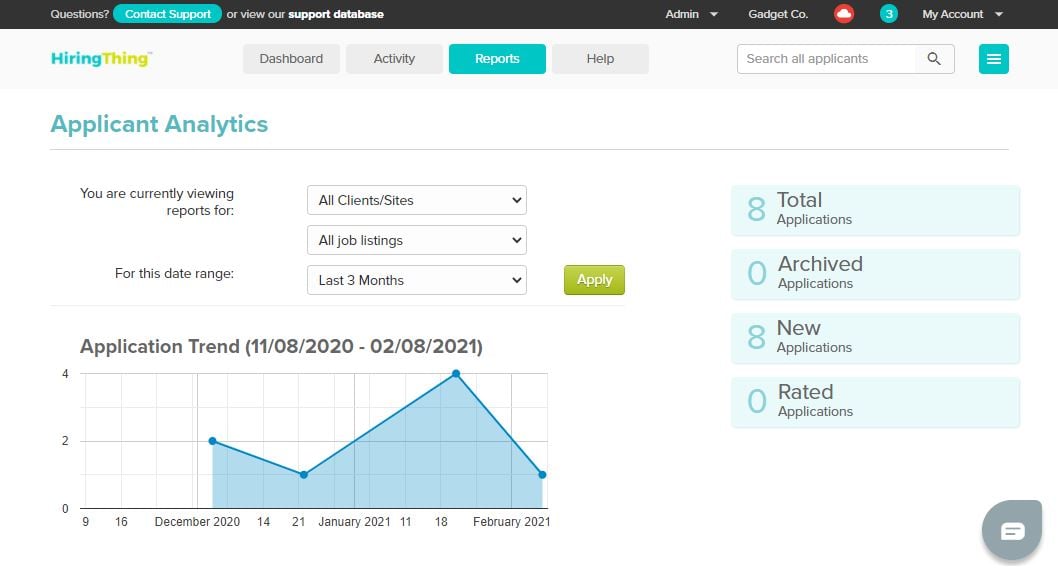 HiringThing screenshot & Video