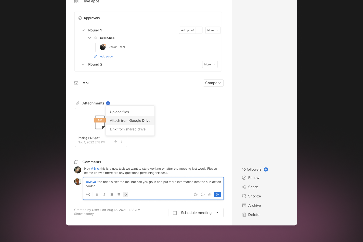 Hive screenshot & Video