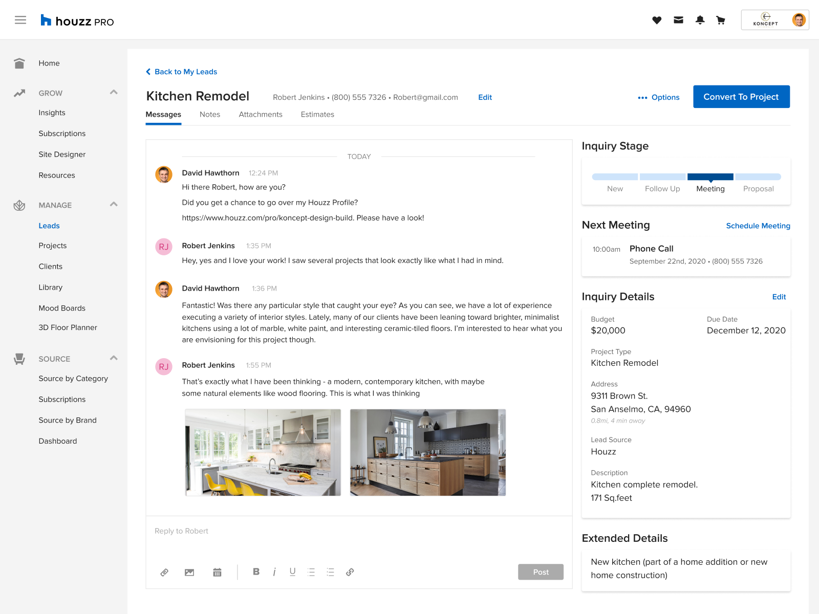 Houzz Pro screenshot & Video