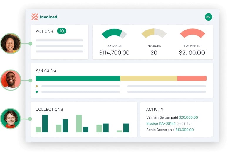 Invoiced screenshot & Video