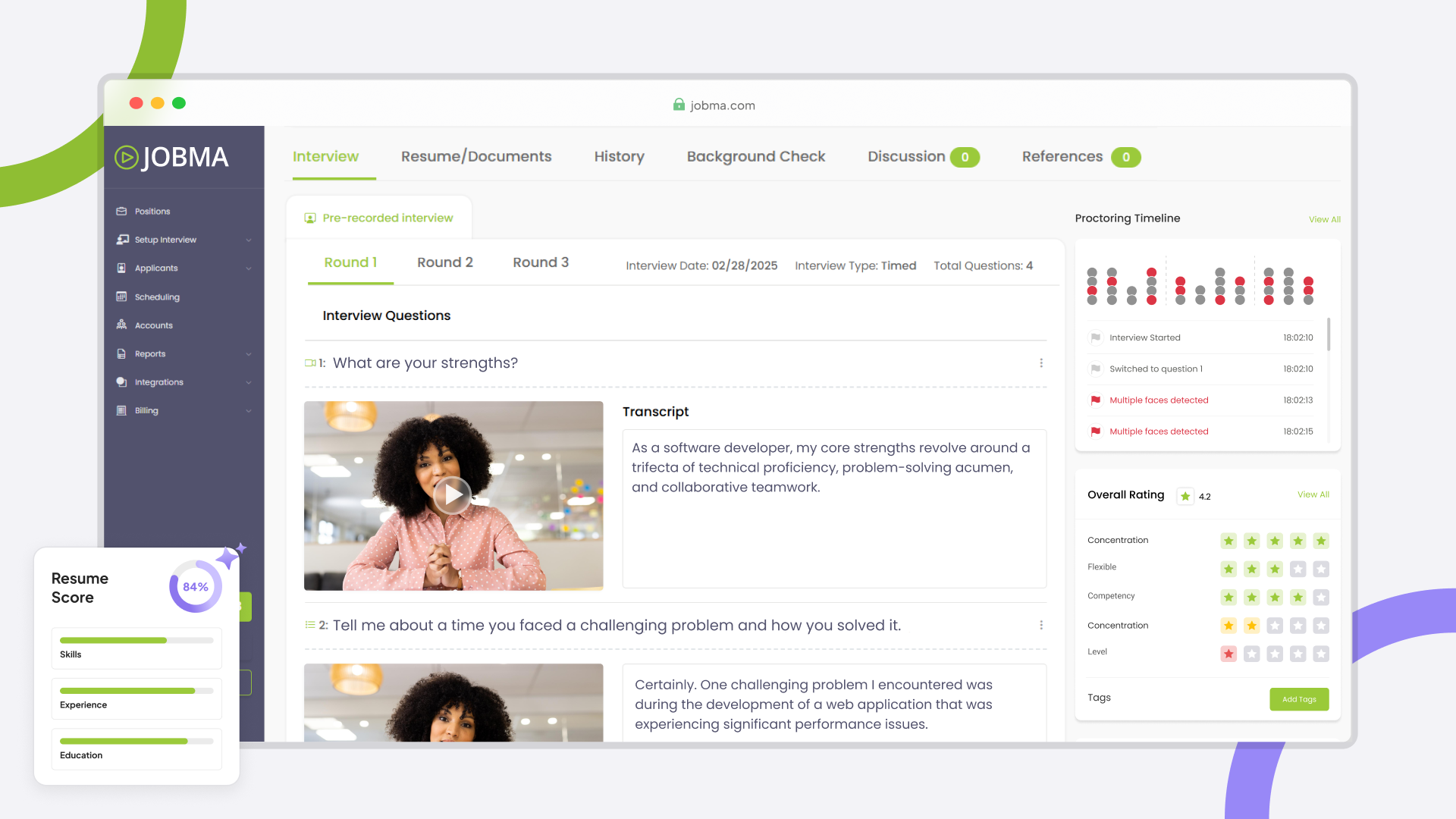 Jobma screenshot & Video