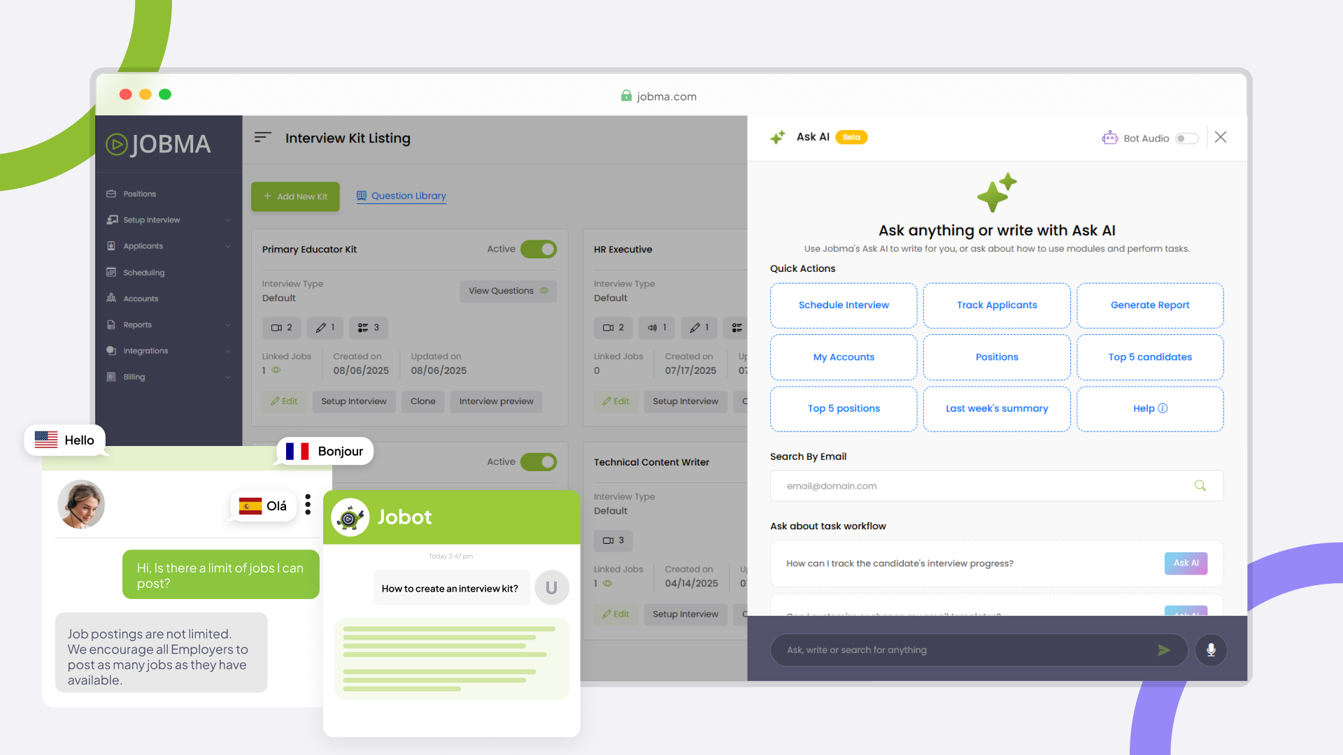 Jobma screenshot & Video