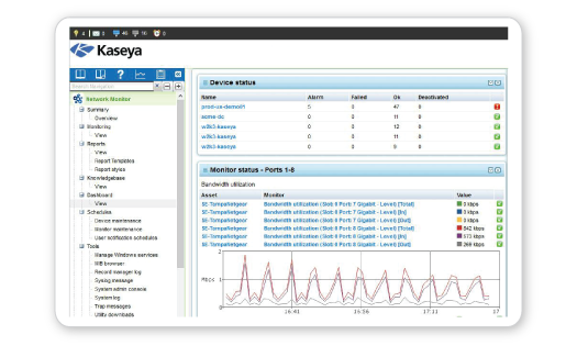 Kaseya VSA screenshot & Video