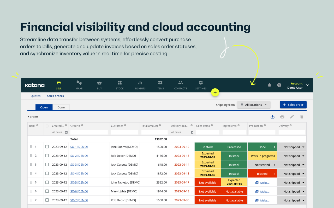 Katana Cloud Inventory screenshot & Video