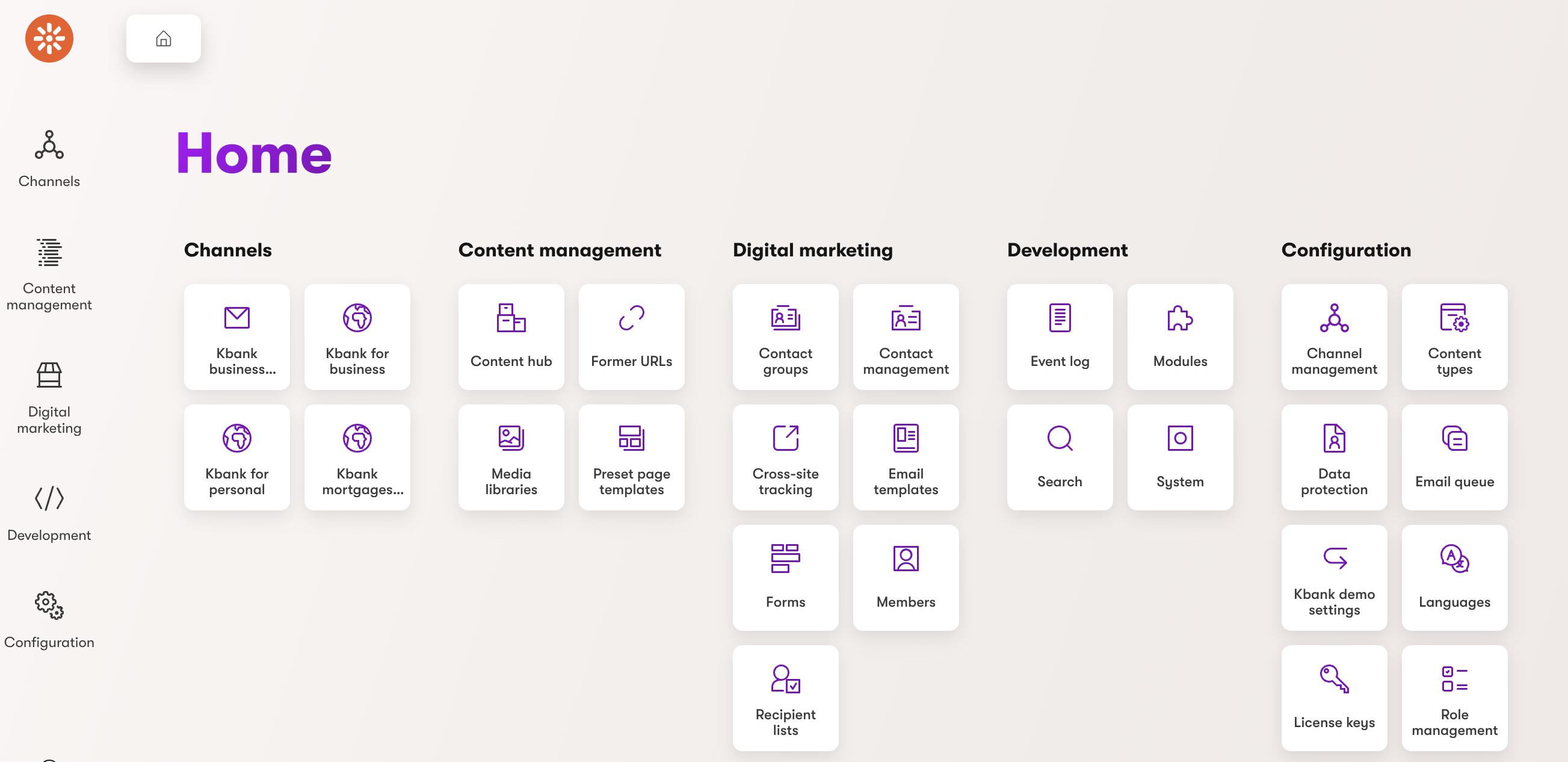 Kentico screenshot & Video
