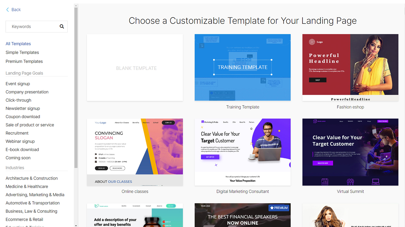 Landingi screenshot & Video