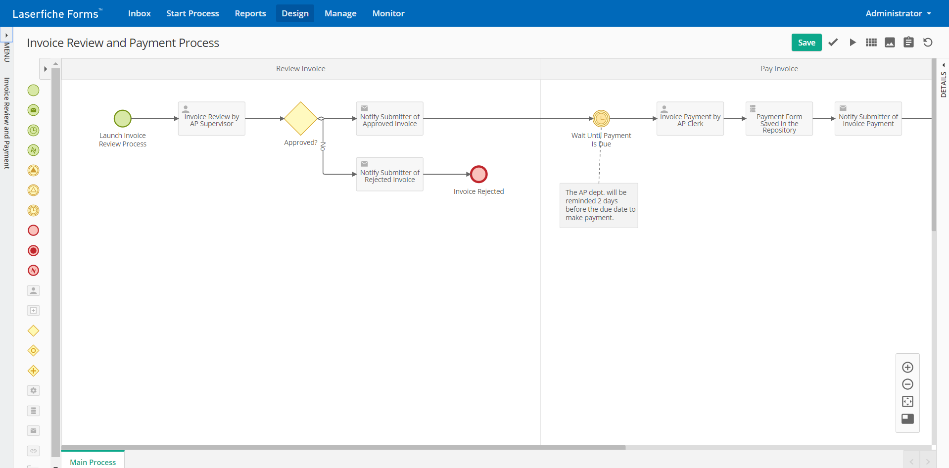 Laserfiche screenshot & Video
