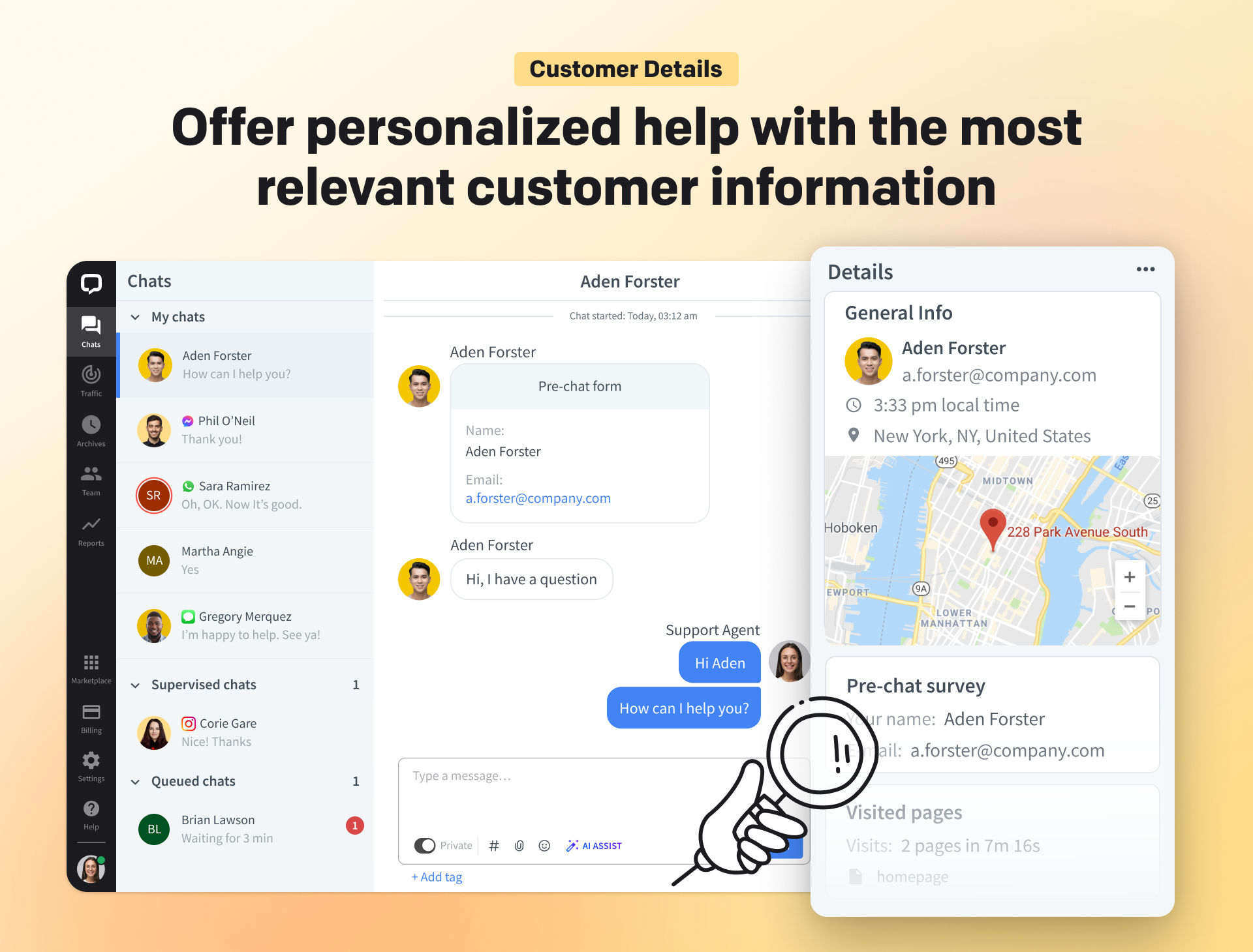 LiveChat screenshot & Video
