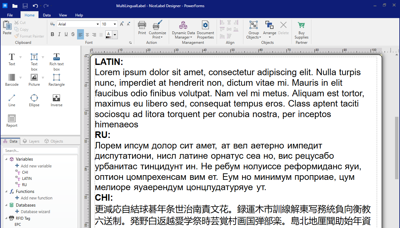 Loftware NiceLabel screenshot & Video