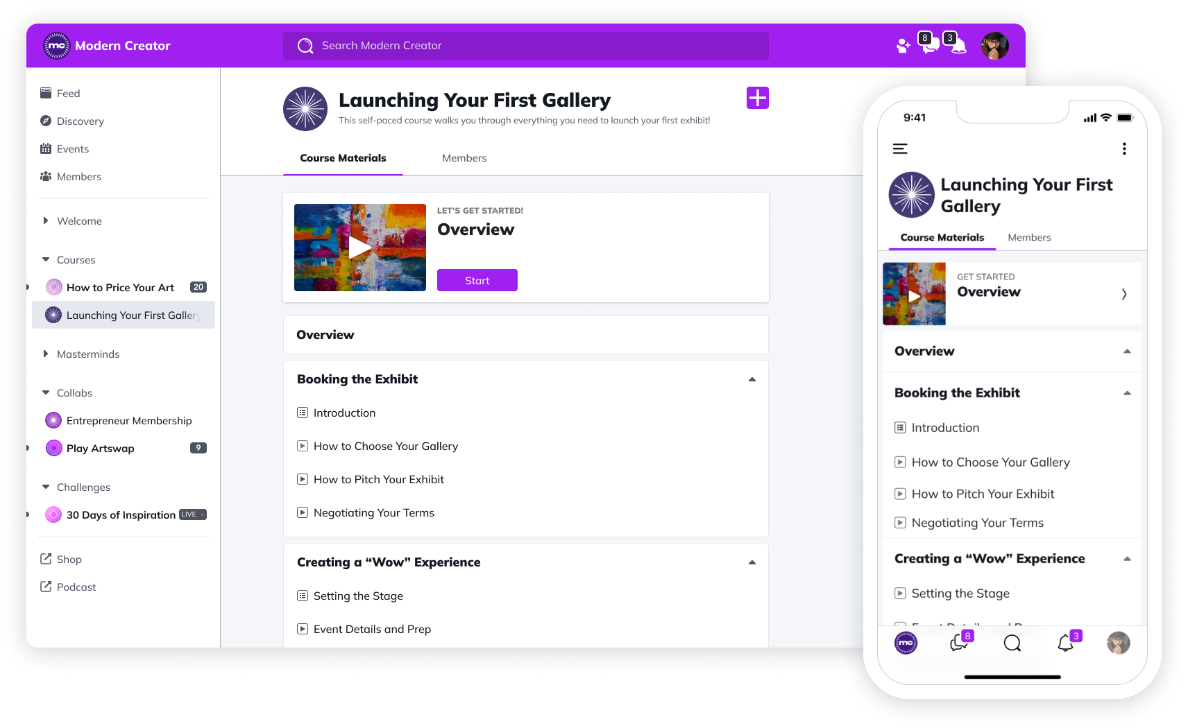 Mighty Networks screenshot & Video
