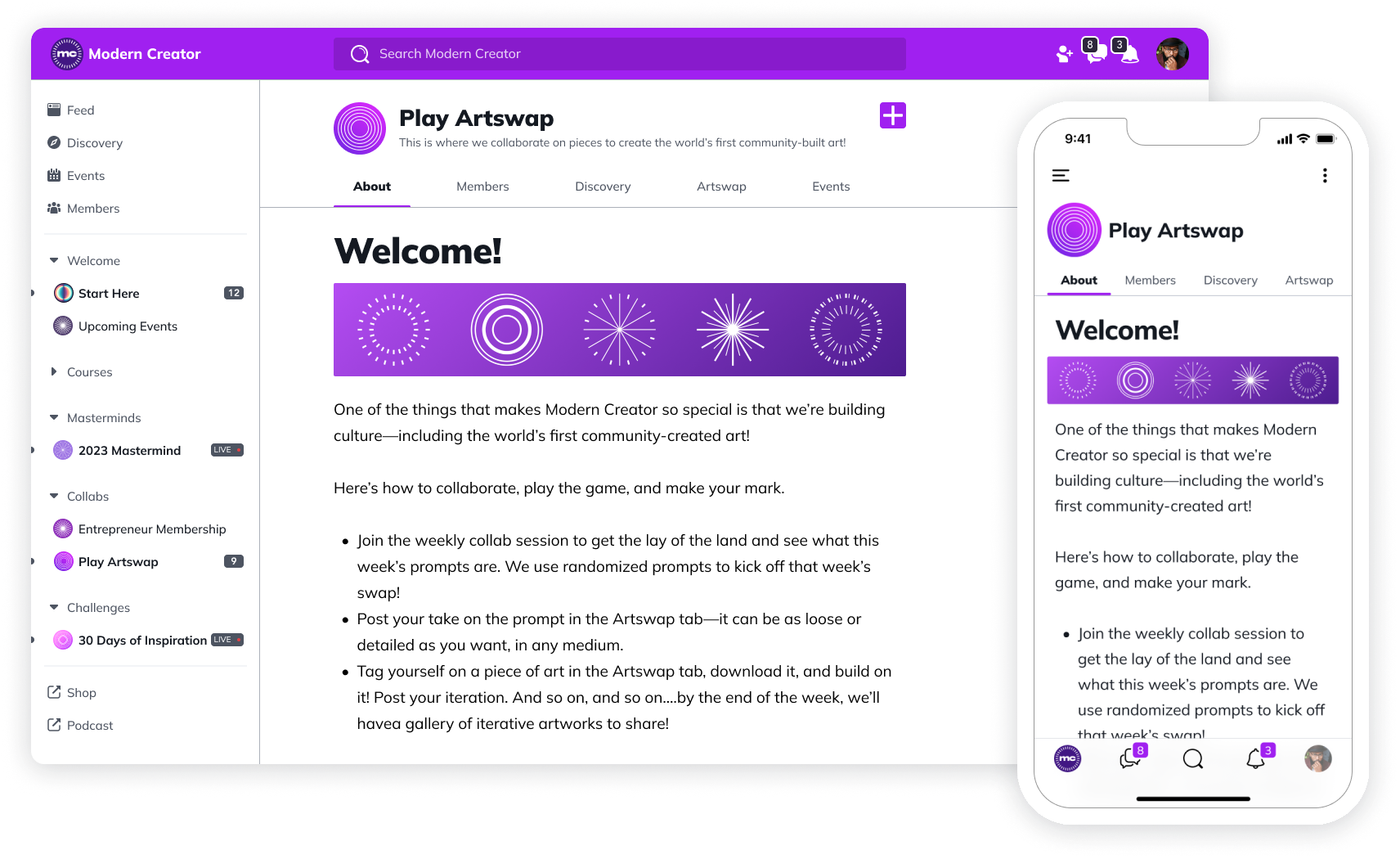 Mighty Networks screenshot & Video