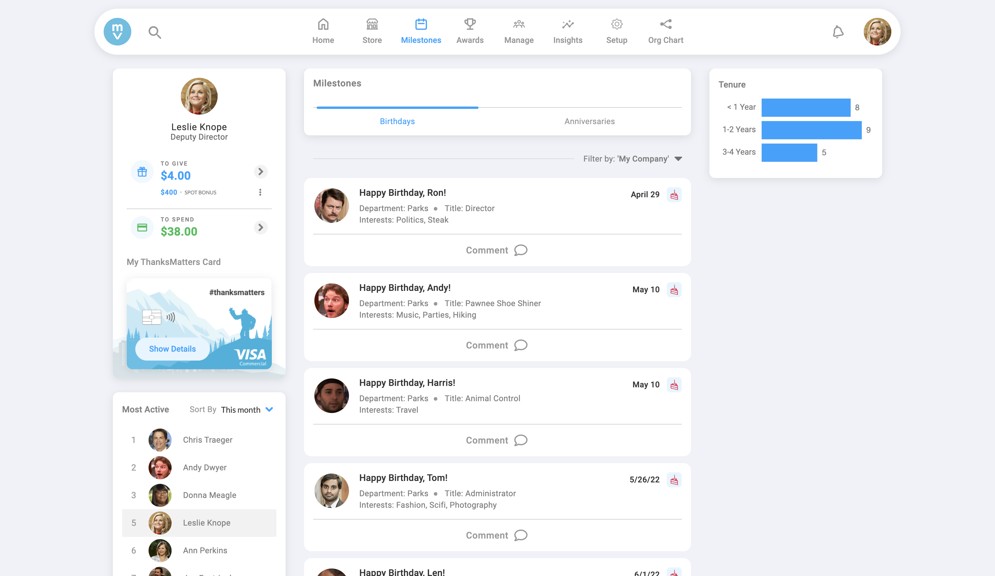 Motivosity screenshot & Video