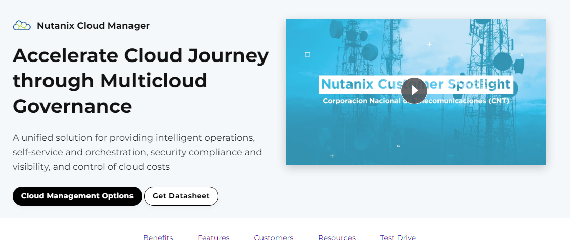 Nutanix Cloud Manager screenshot & Video