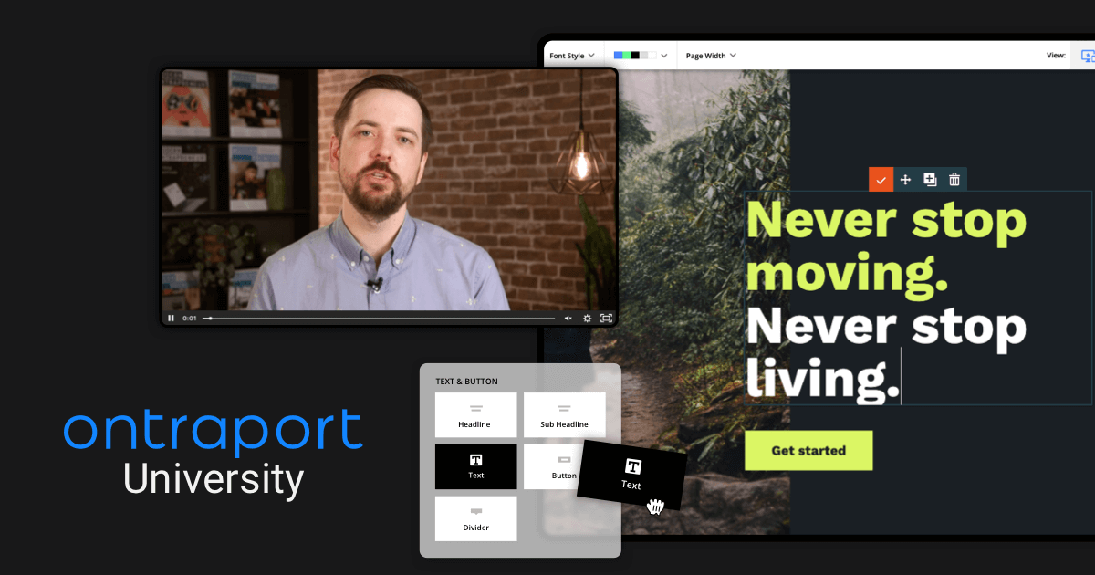 Ontraport screenshot & Video