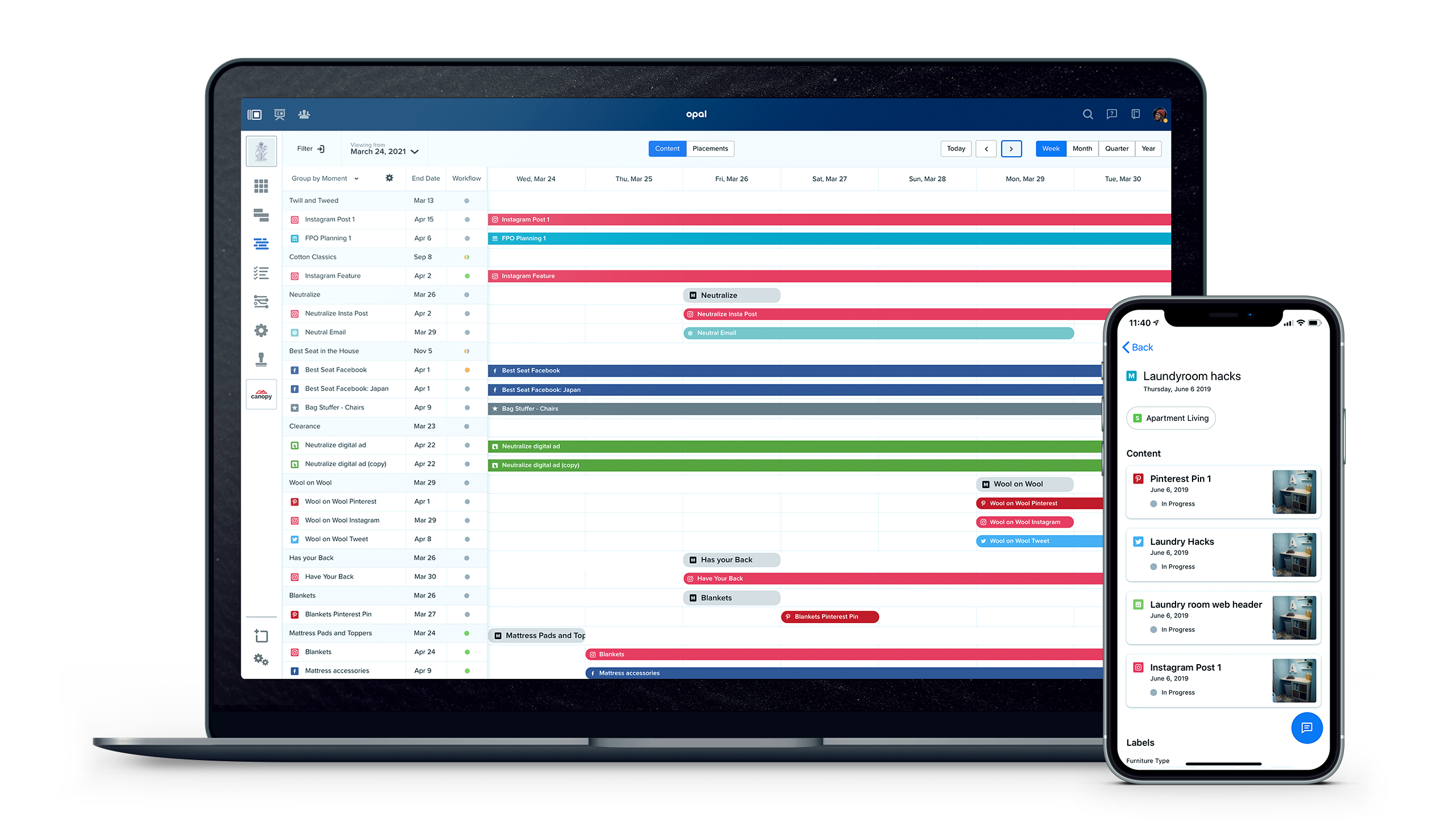 Opal screenshot & Video
