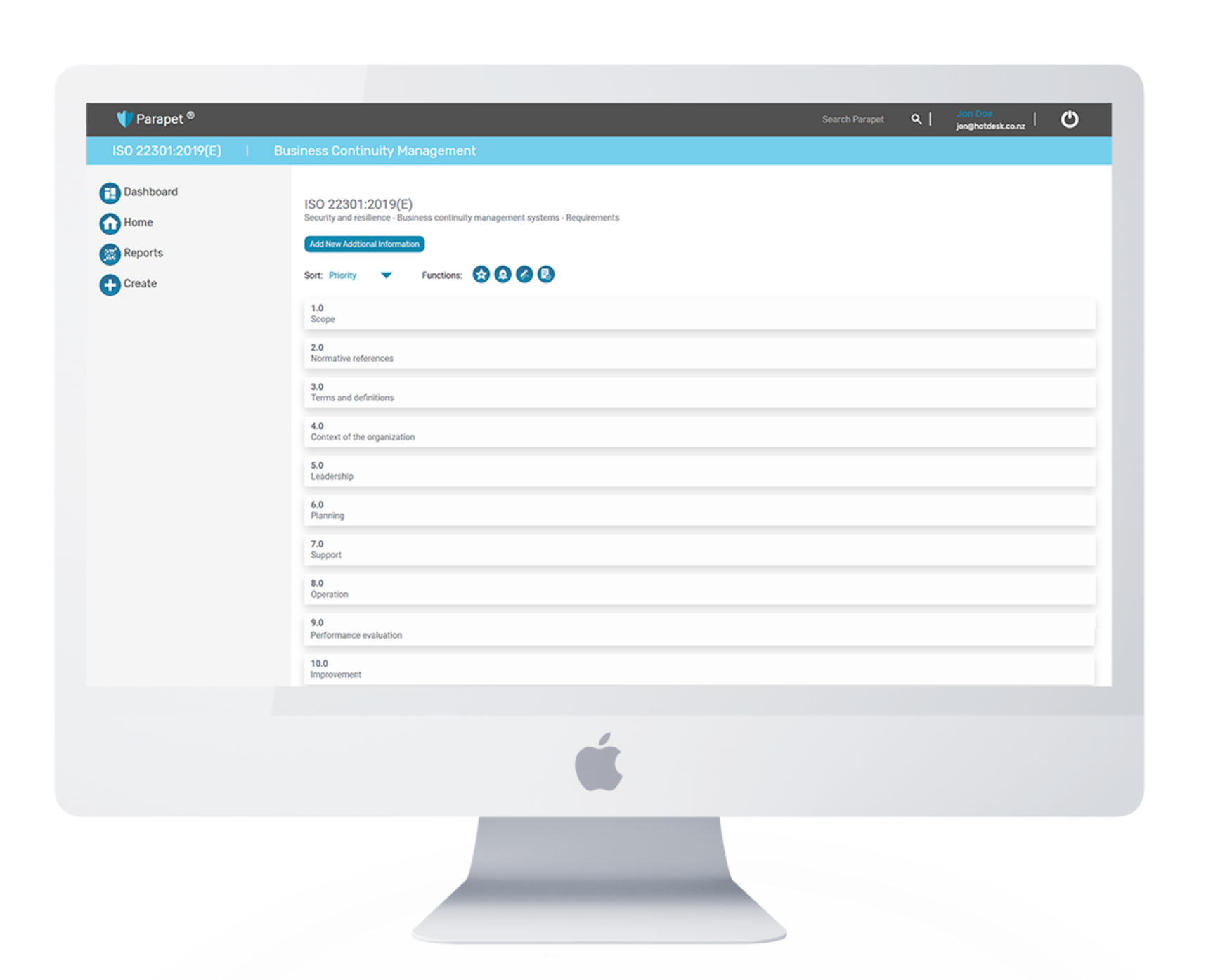 Parapet Integrated Risk Management screenshot & Video
