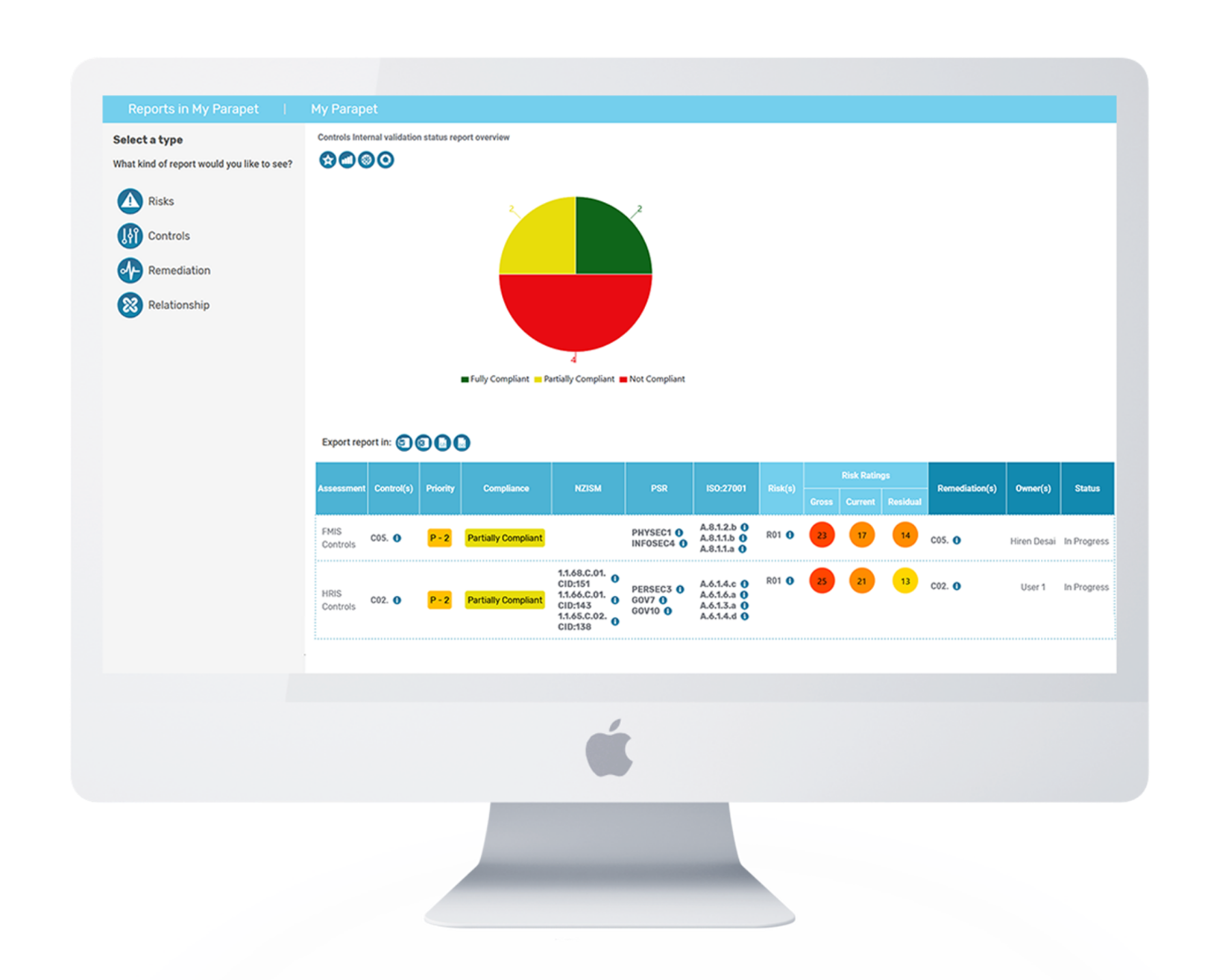 Parapet Integrated Risk Management screenshot & Video