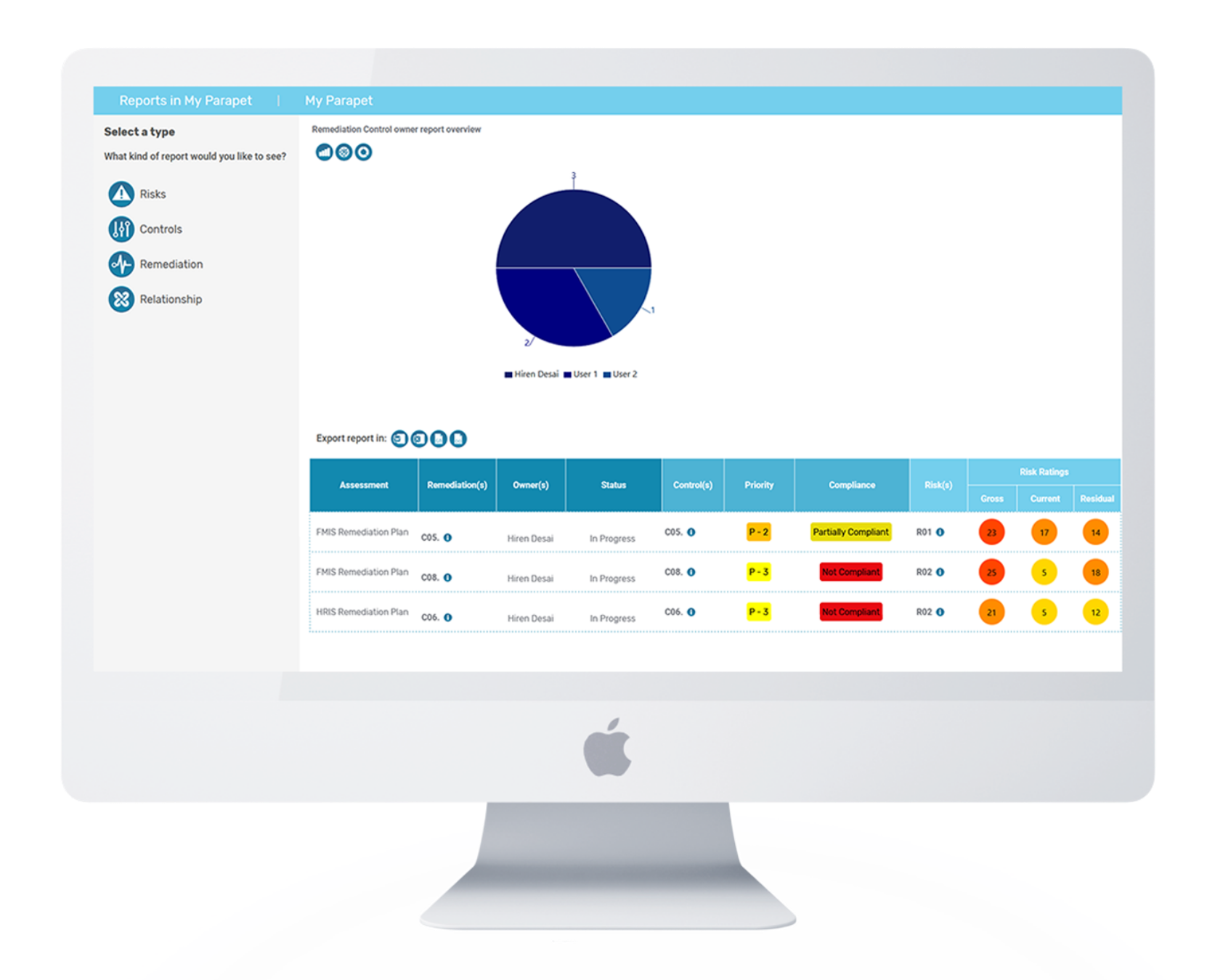Parapet Integrated Risk Management screenshot & Video