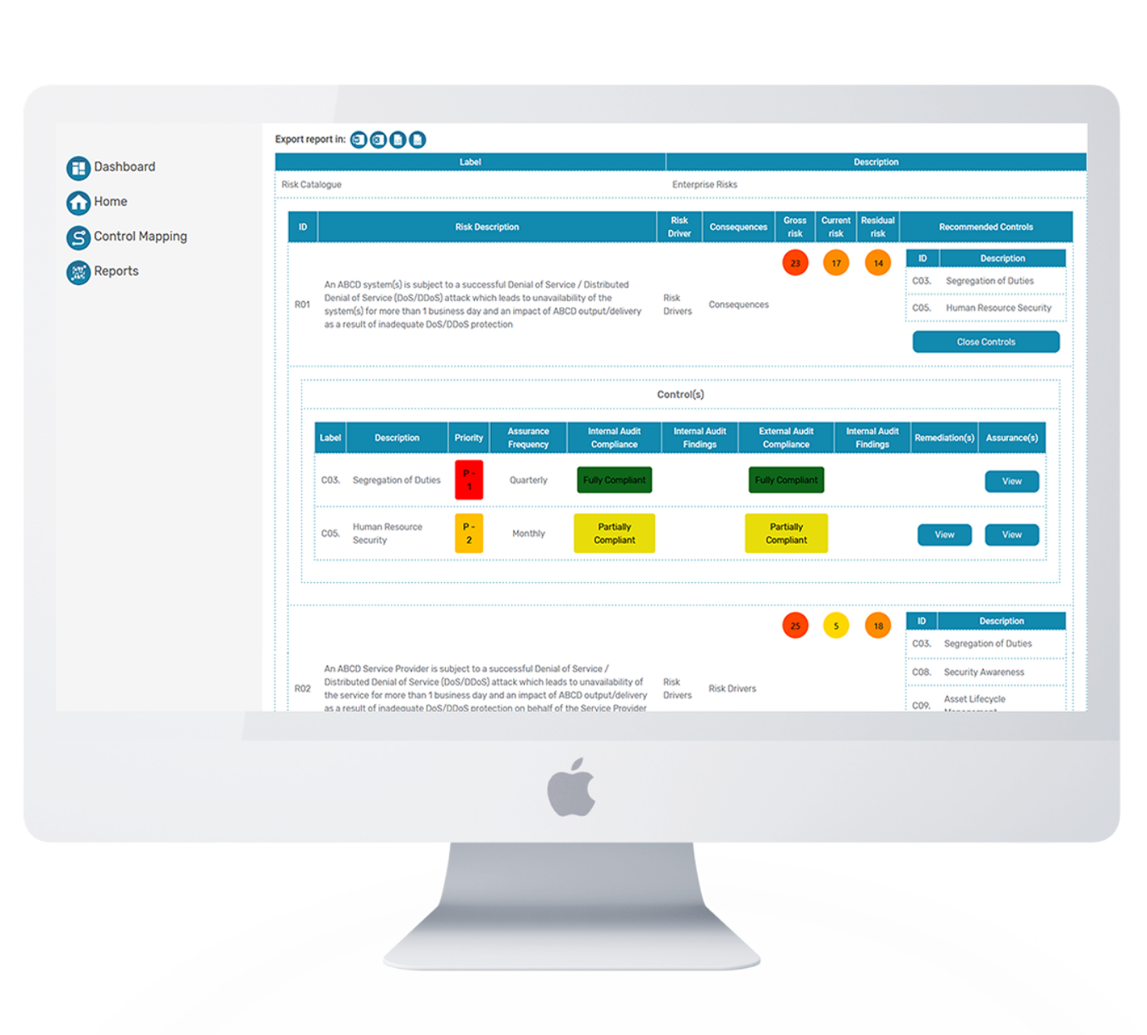 Parapet Integrated Risk Management screenshot & Video