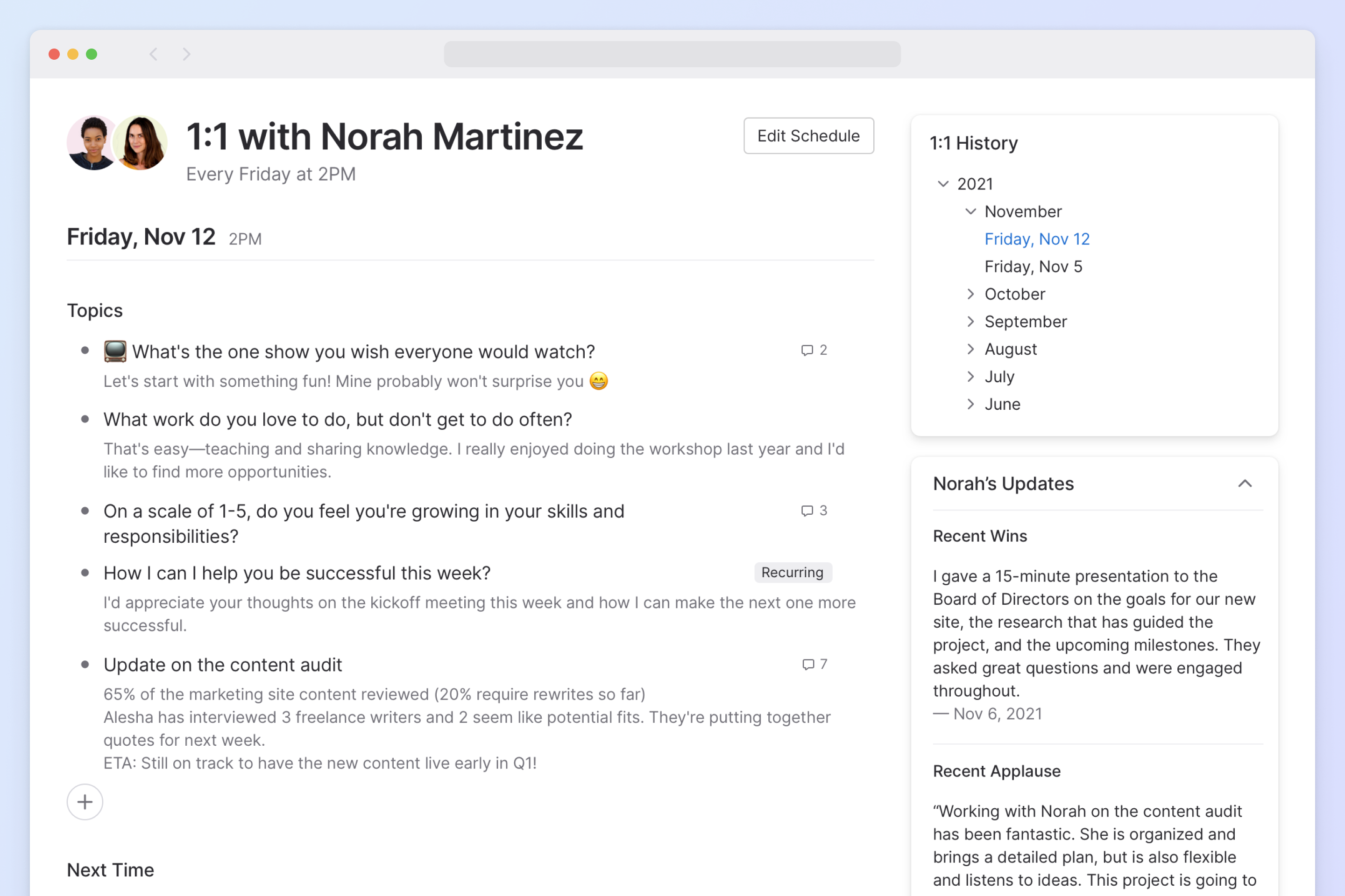 Pingboard screenshot & Video