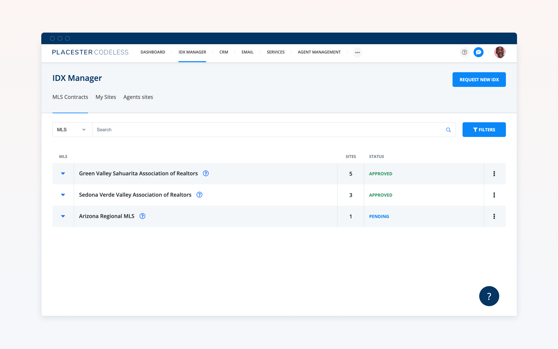 Placester screenshot & Video