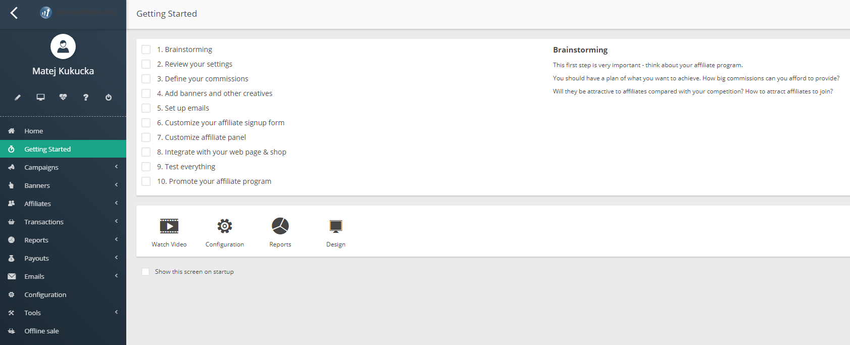 Post Affiliate Pro screenshot & Video