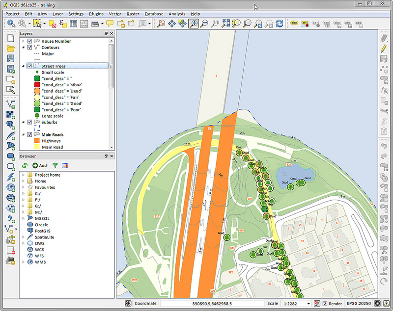 QGIS screenshot & Video