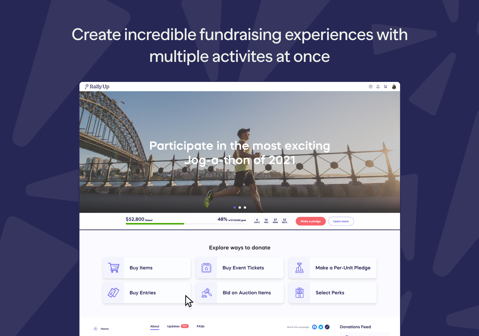 RallyUp screenshot & Video