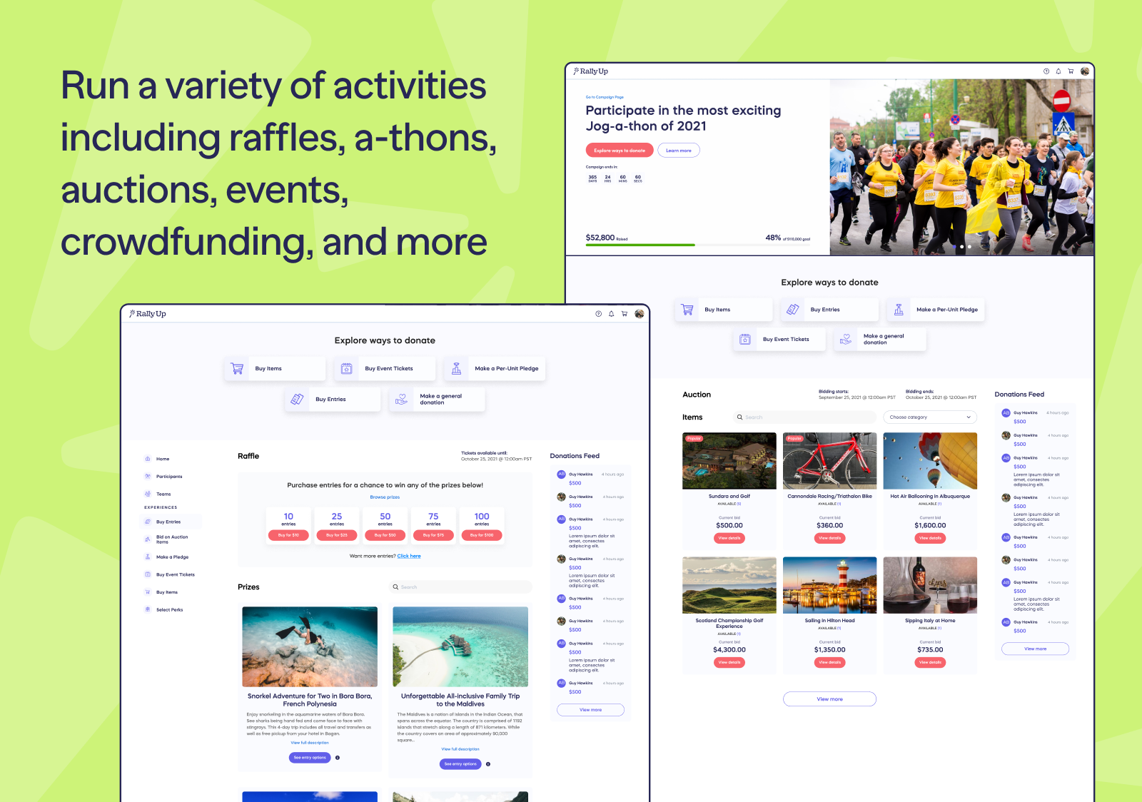 RallyUp screenshot & Video