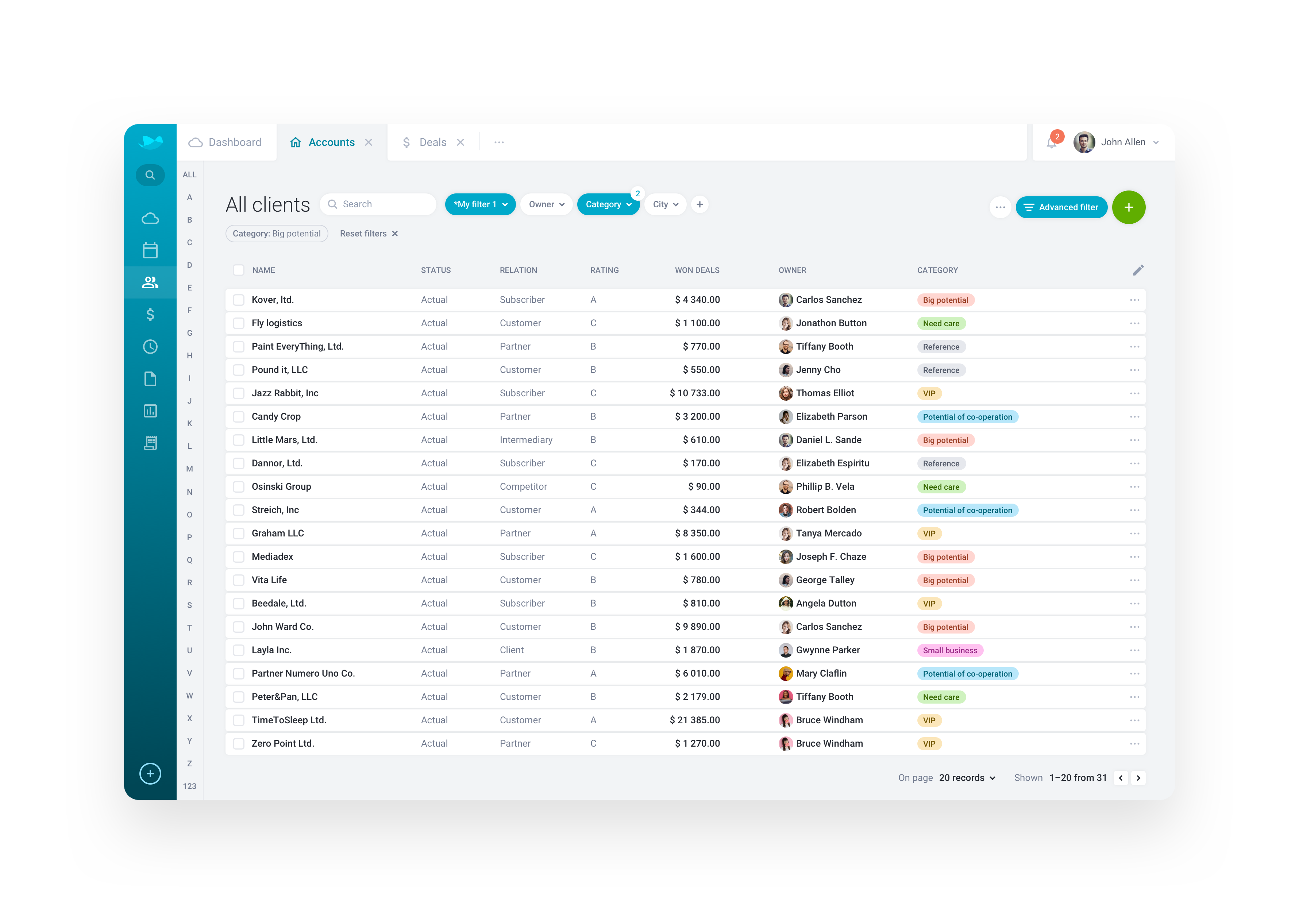 RAYNET CRM screenshot & Video
