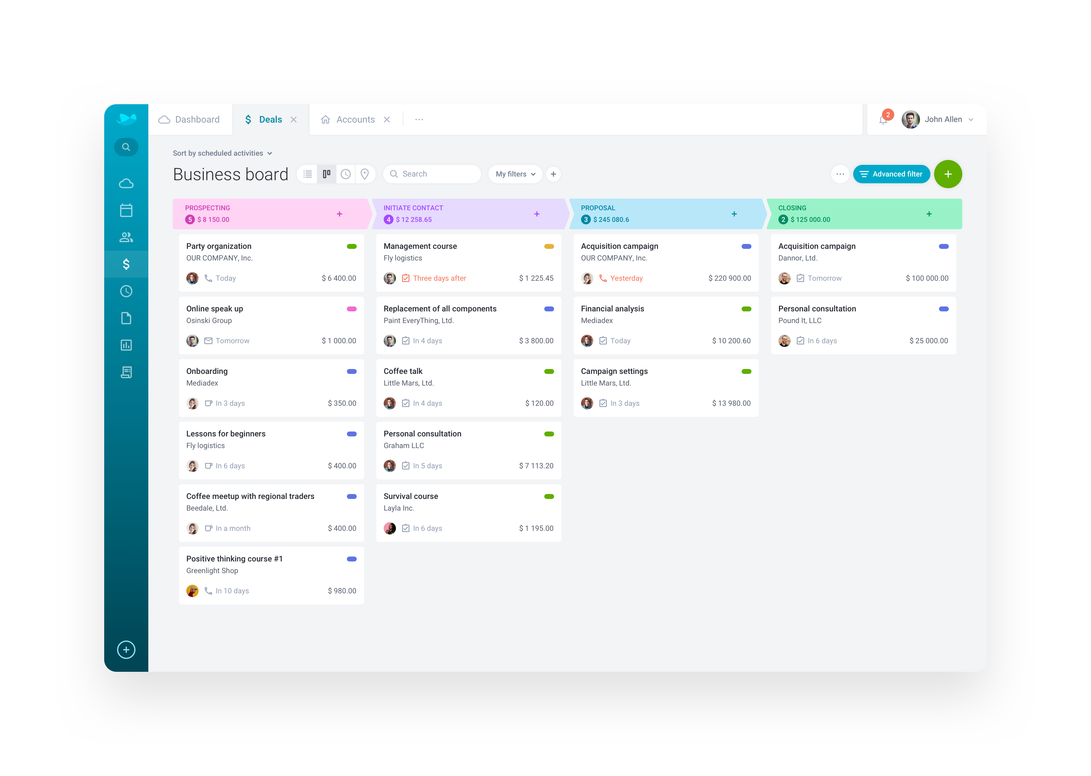RAYNET CRM screenshot & Video