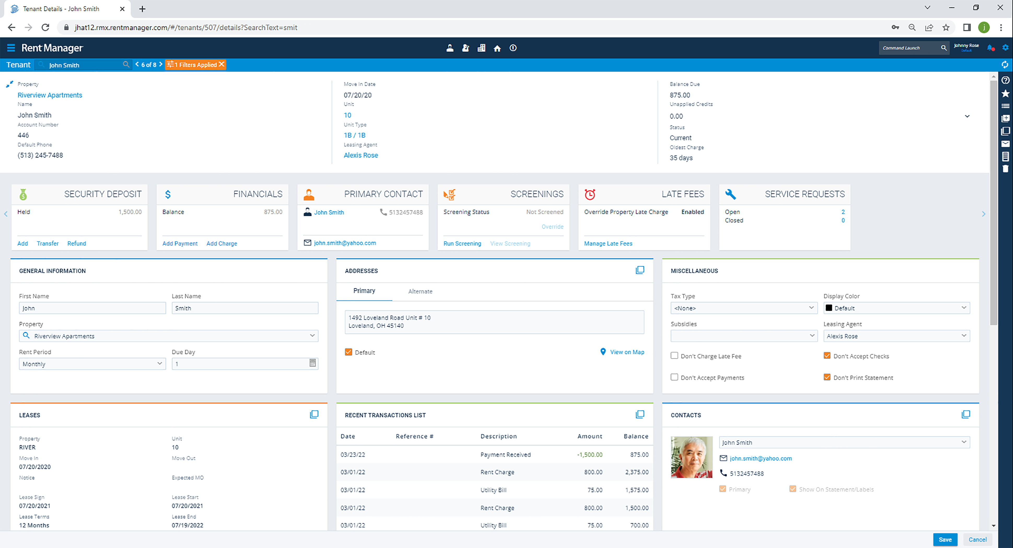 Rent Manager screenshot & Video