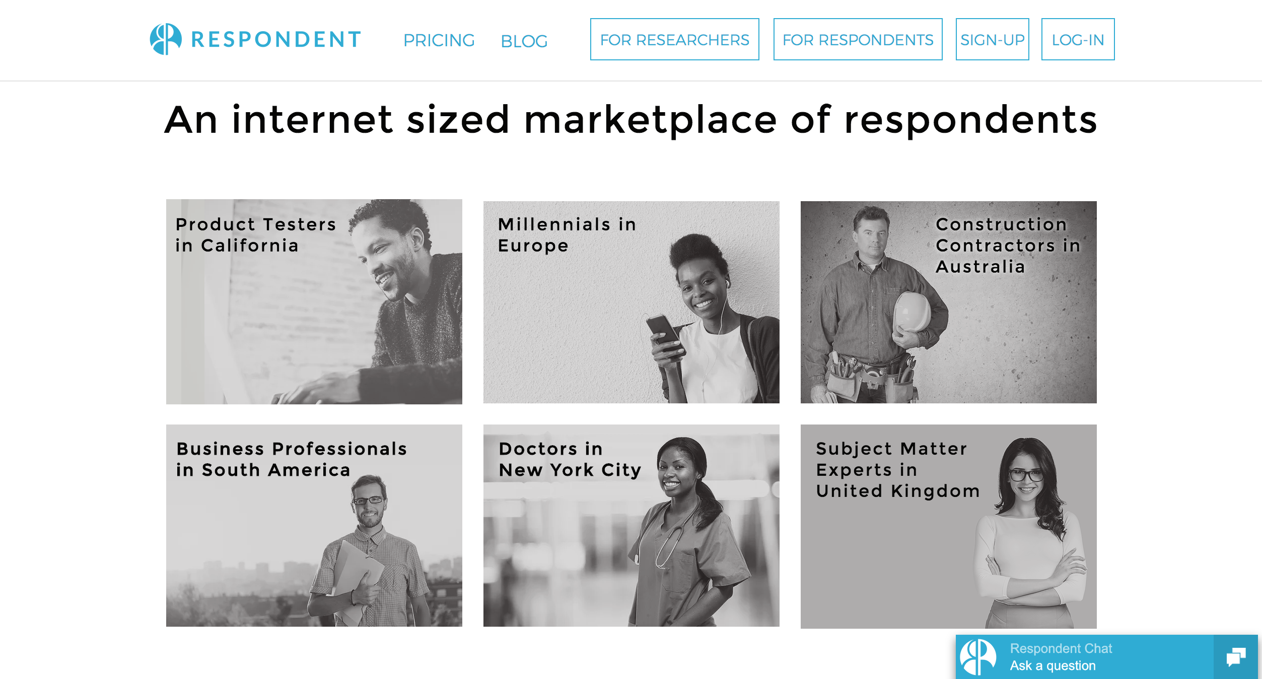 Respondent screenshot & Video