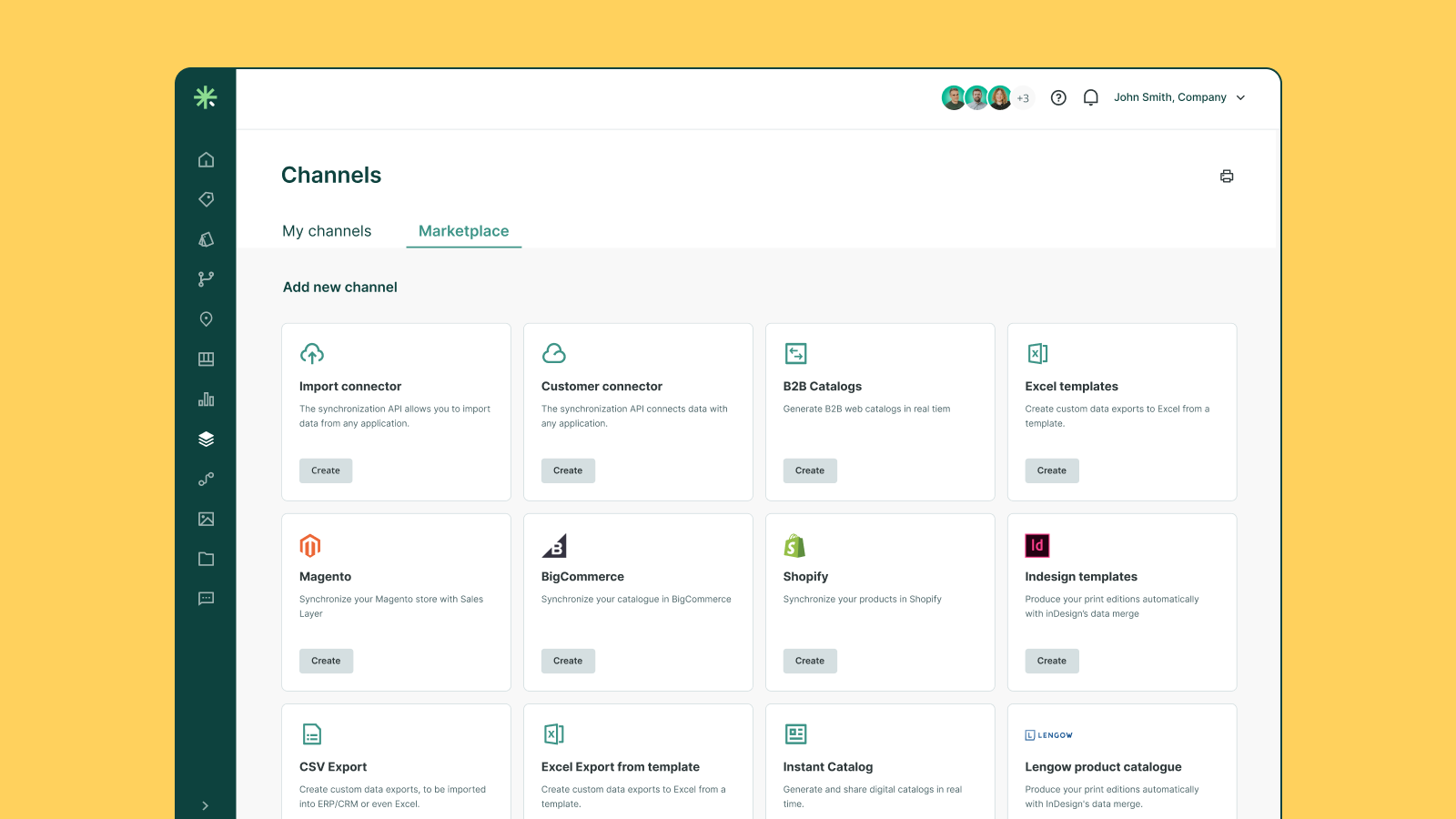 Sales Layer PIM screenshot & Video