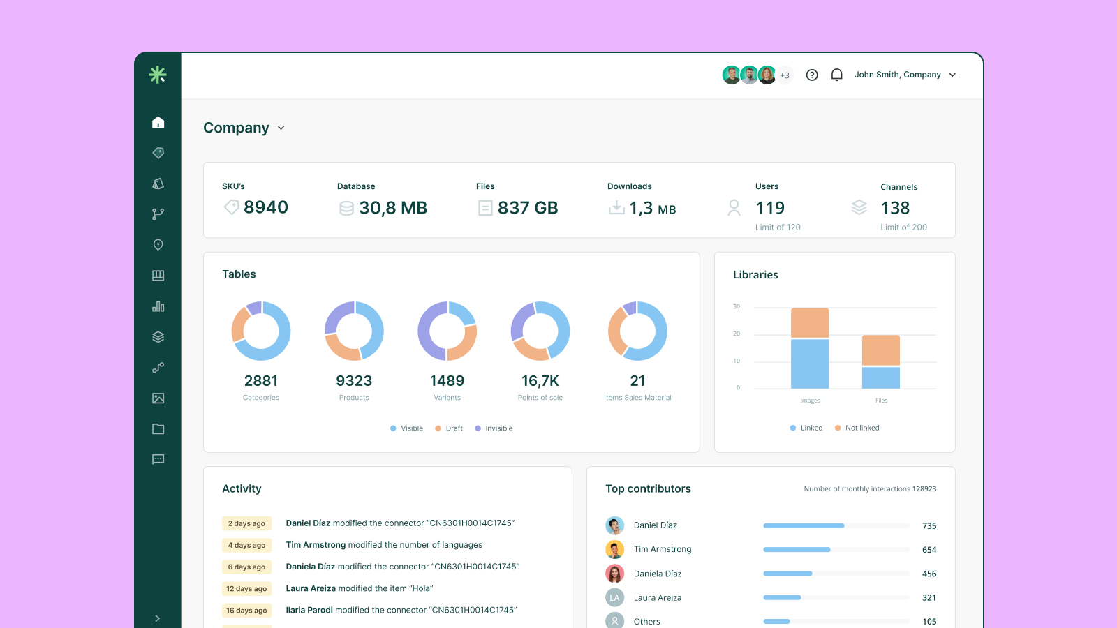 Sales Layer PIM screenshot & Video