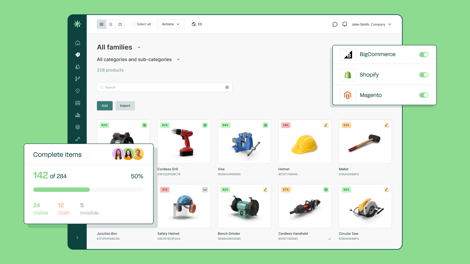 Sales Layer PIM screenshot & Video