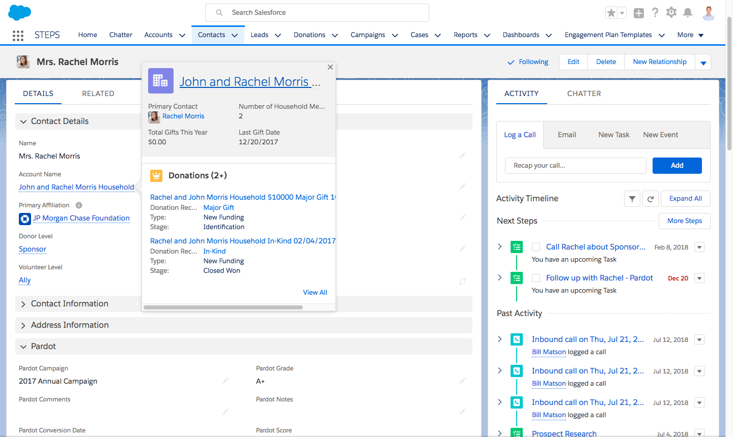 Salesforce Nonprofit Cloud screenshot & Video